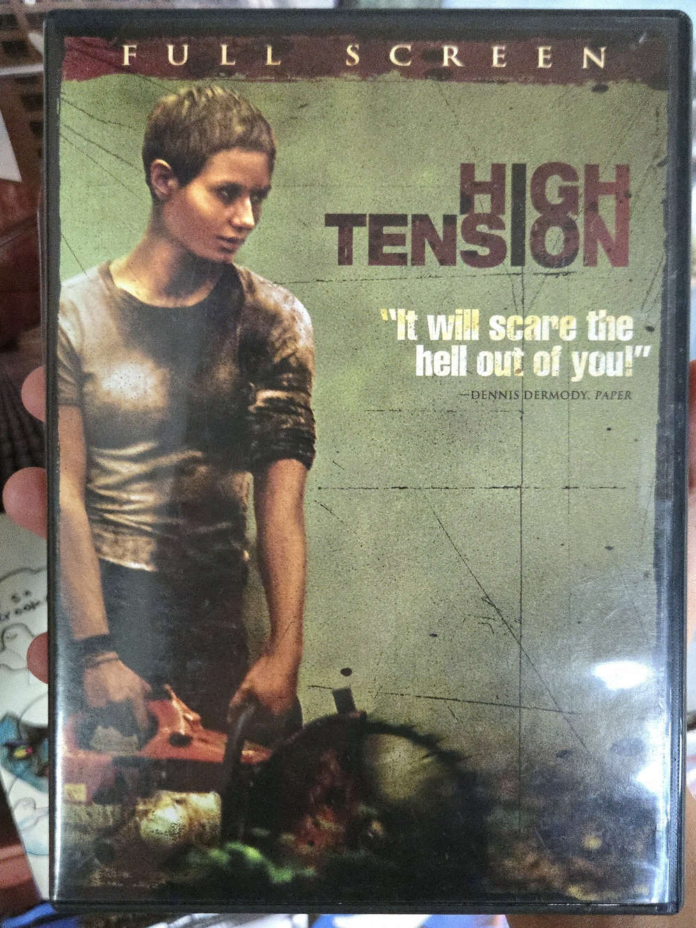 High Tension (2003) DVD classic horror mystery movie full screen edition